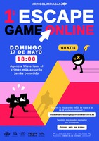 Cartel del Escape Game Online Rincón de la Victoria